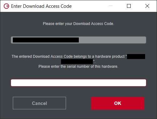 Register your Download Access Code - STEP 3
