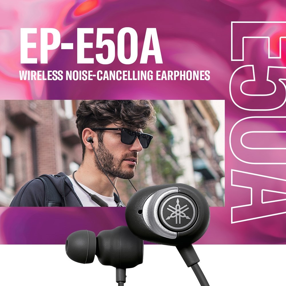 Yamaha EP-E50A Wireless Noise-Cancelling Earphones Header - Mobile