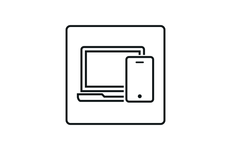 Multipoint connectivity icon.
