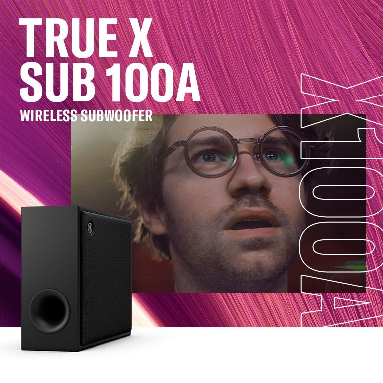 Yamaha TRUE X SUB 100A Wireless Subwoofer Header banner - Mobile