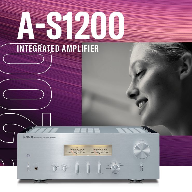 A-S1200 Integrated Amplifier Header Banner  - Mobile