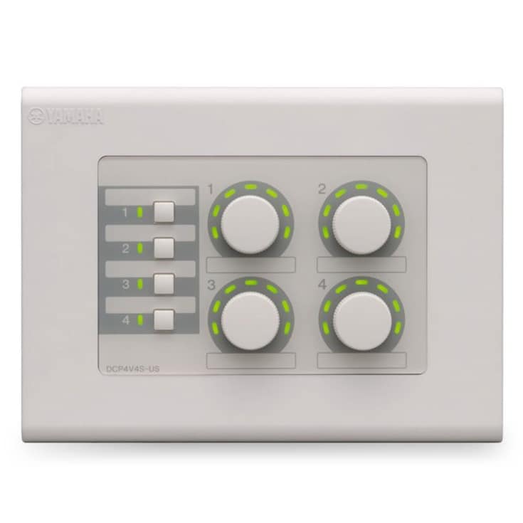 Close-up view of DCP4V4S Digital Control Panel 