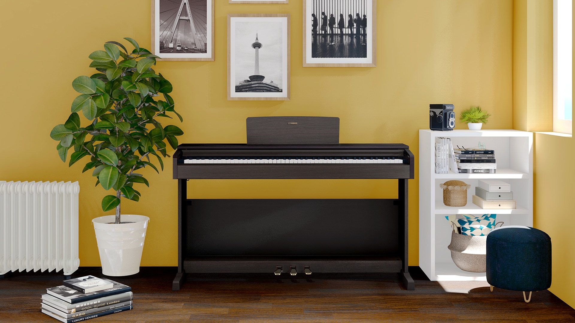 Yamaha YDP-144 R rosenholz mattDigital PianoEpianoelektrisches Klavier 