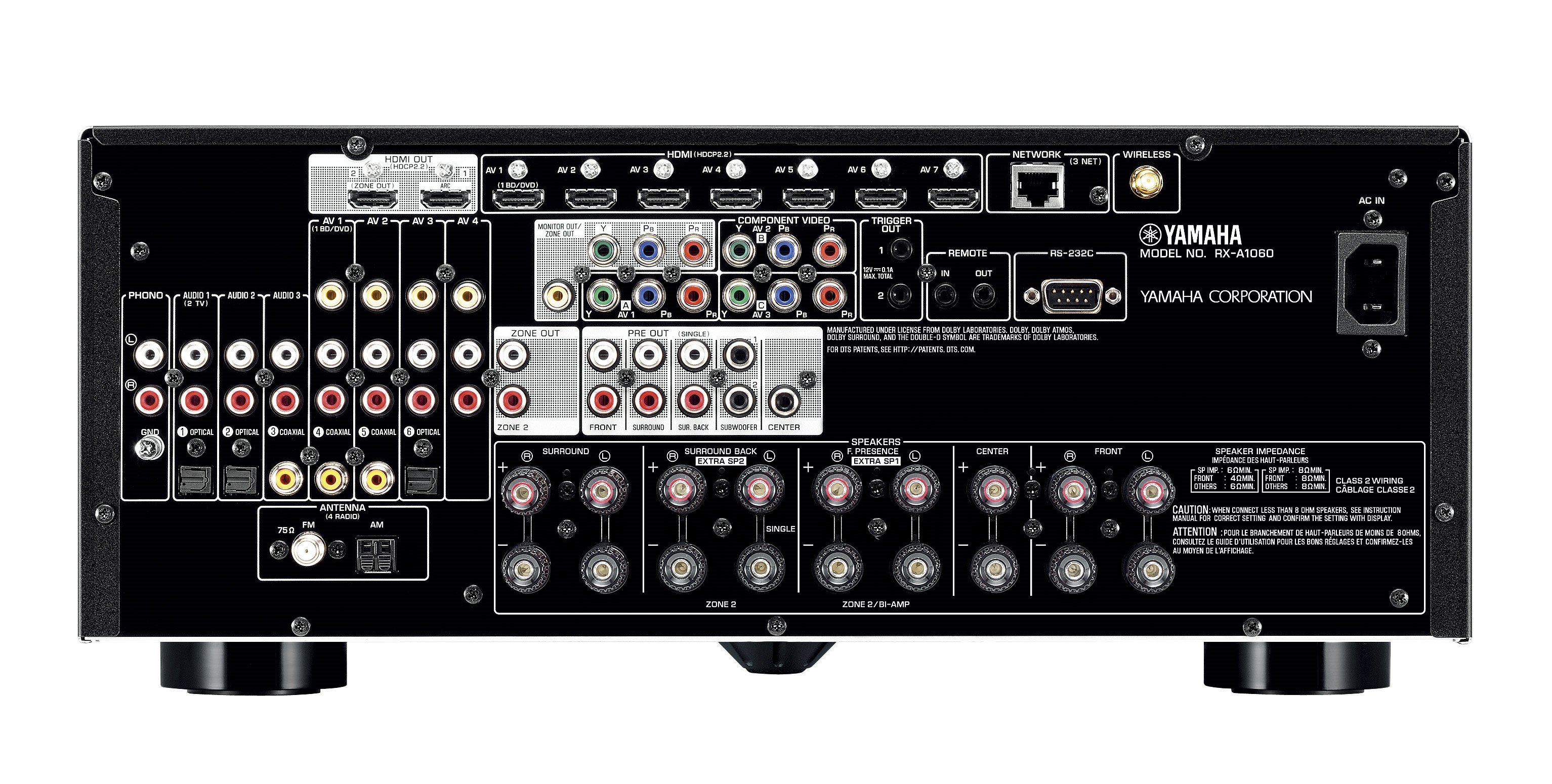 Yamaha 高級AVアンプ アヴェンタージュRX-A1060　快調・付属も多彩 RX-A1060 - Overview - AV Receivers - Home Audio - Products