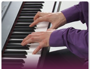 Grand piano performance