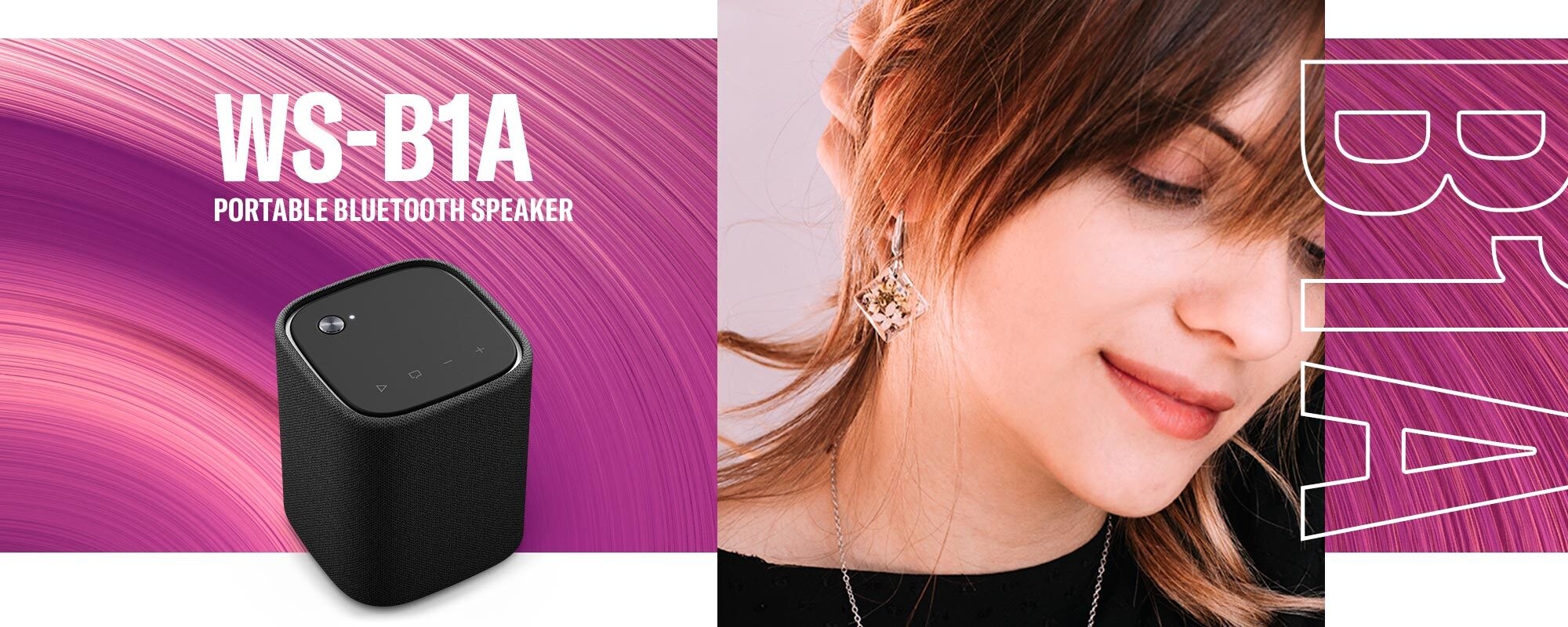 WS-B1A Portable Bluetooth Speaker - USA Yamaha
