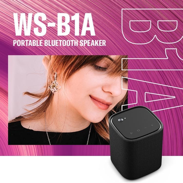 WS-B1A Portable Bluetooth Speaker - Header Image - Mobile