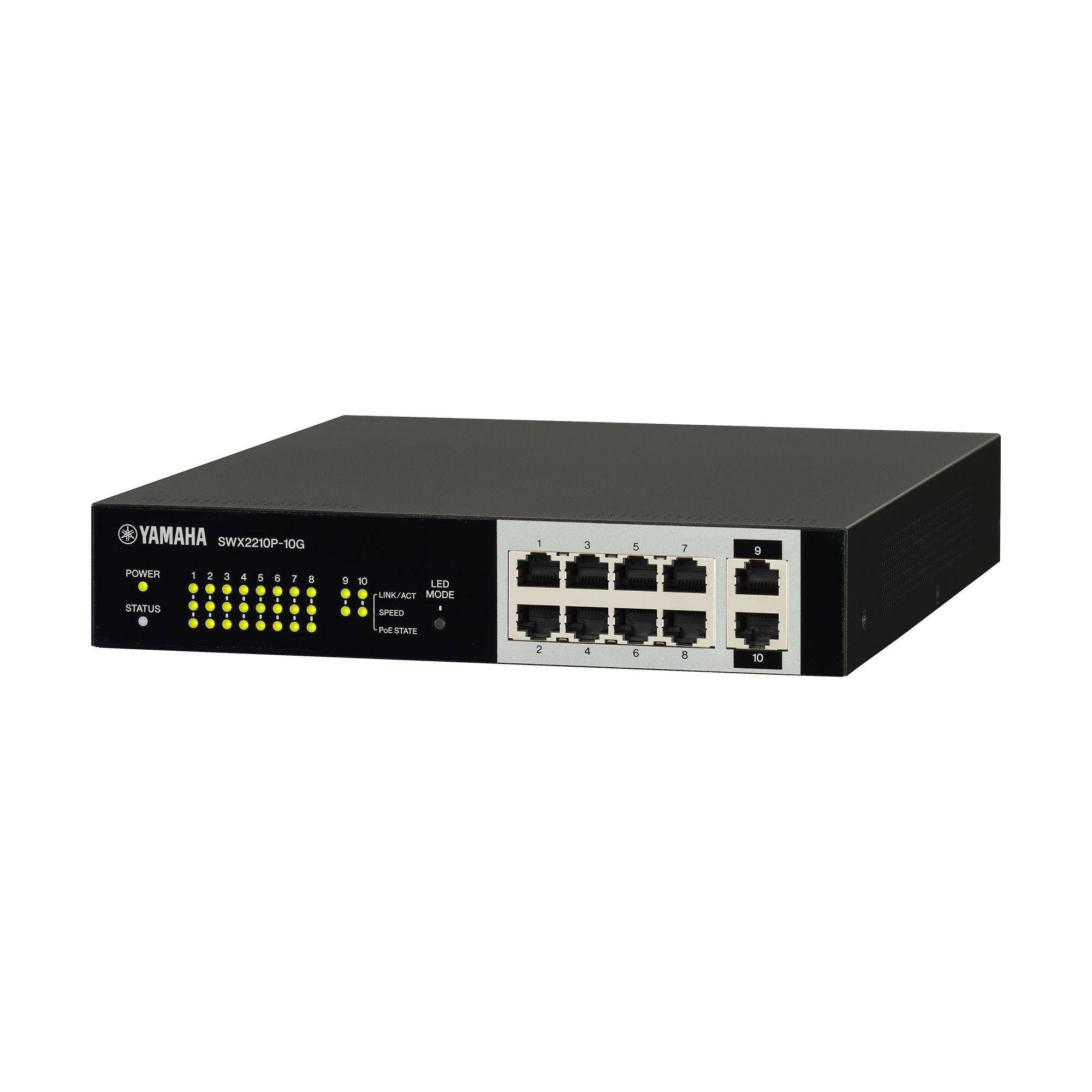 【YAMAHA】SWX2210P-10G スマートL2 PoEスイッチ SWX2210P-10G - Overview - Network Switches - Professional Audio