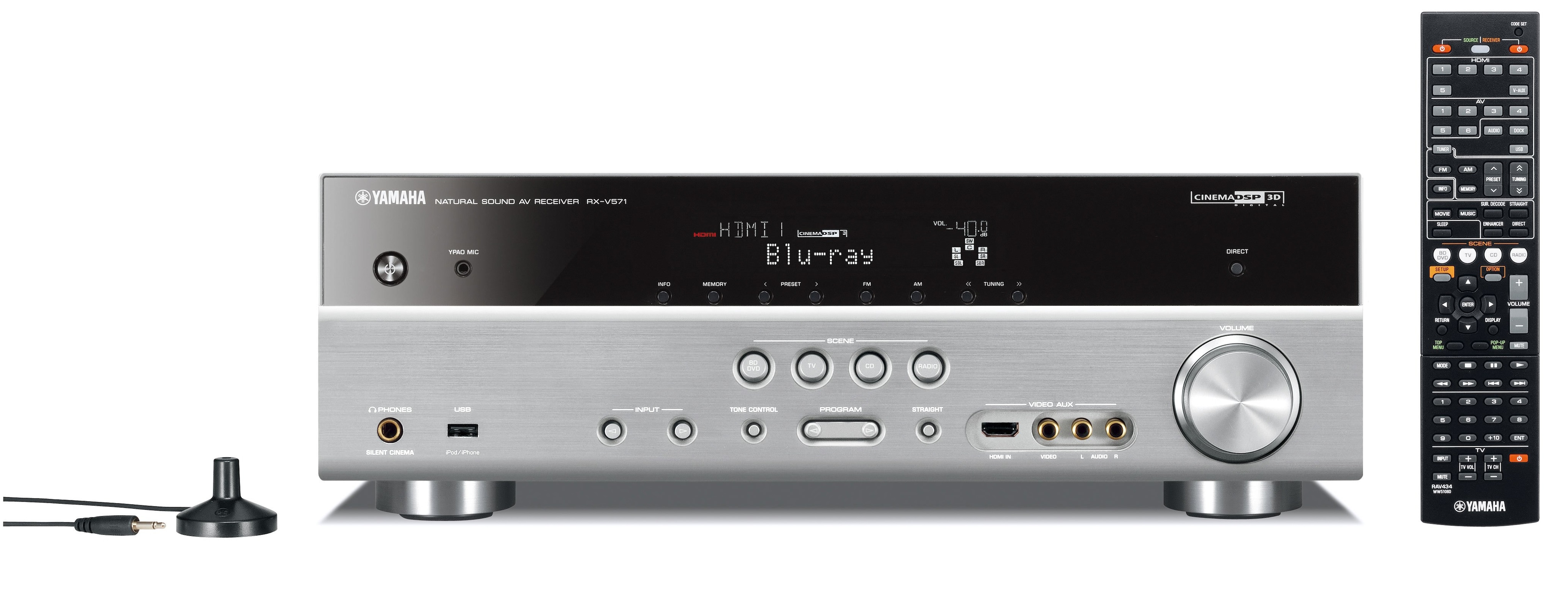 RX-V571 - Overview - AV Receivers - Audio u0026 Visual - Products - Yamaha USA