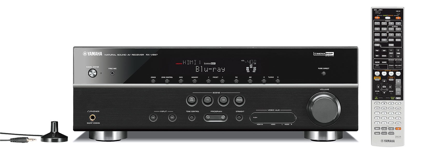 Rx V Overview Av Receivers Audio Visual Products Yamaha