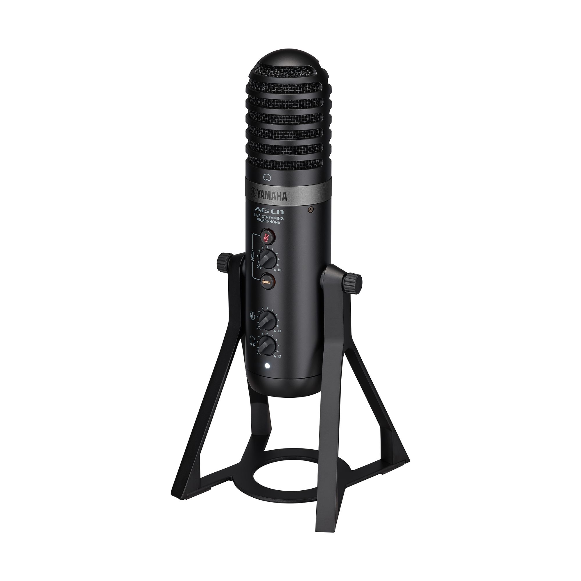 新品 YAMAHA AG01 W ライブストリーミングマイクロフォン AG01 Streaming Loopback Audio USB Microphone - Yamaha USA