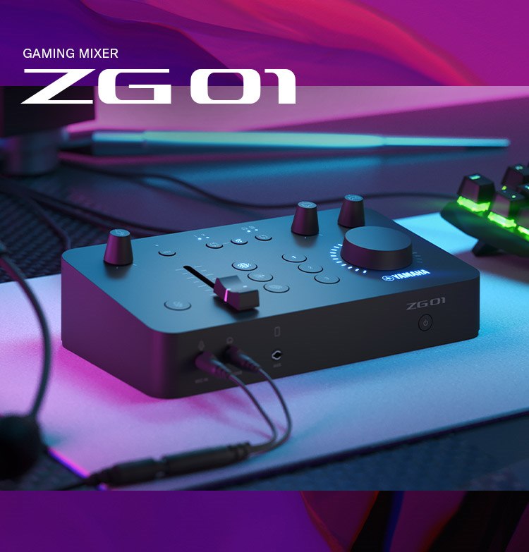 ZG01 Gaming Mixer - Yamaha USA