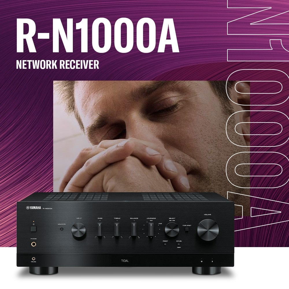 header banner image of Yamaha R-N1000A Network Receiver
