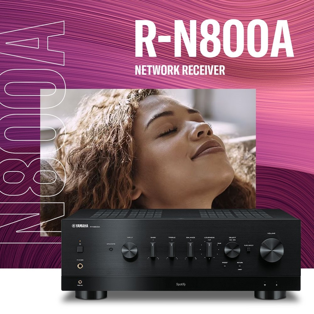 header banner image of Yamaha R-N800A Network Receiver