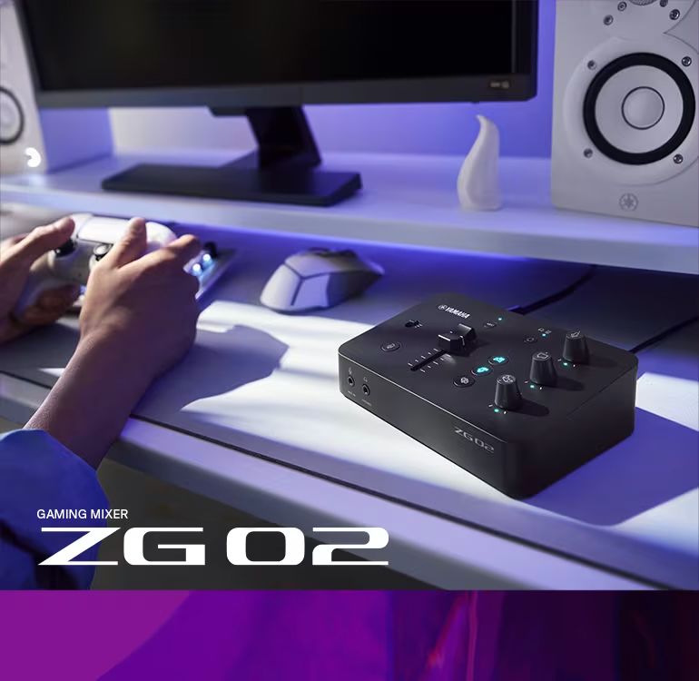 ZG02 Gaming Mixer Specs - Yamaha USA