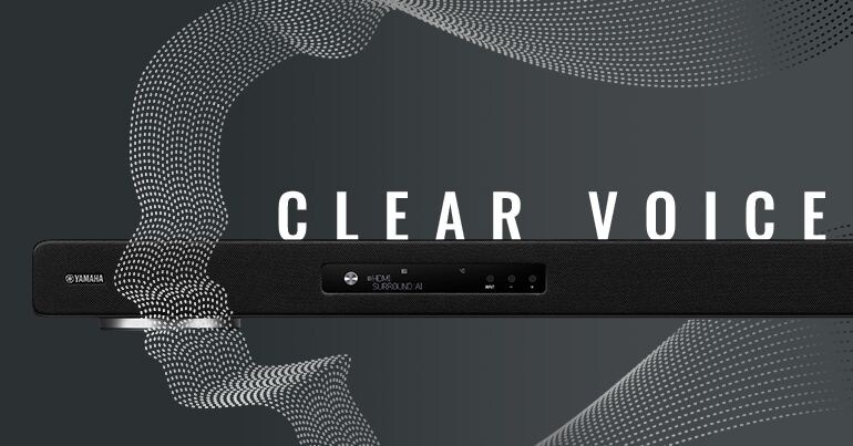 Clear voice and bass extension