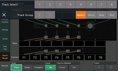 Does MODX have a DAW Remote function?