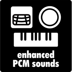 Add depth and ambience with natural PCM sounds
