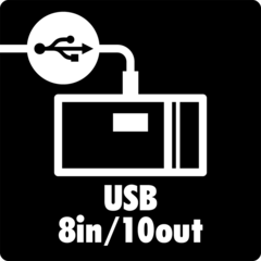 Record all drum, trigger and track channels via USB