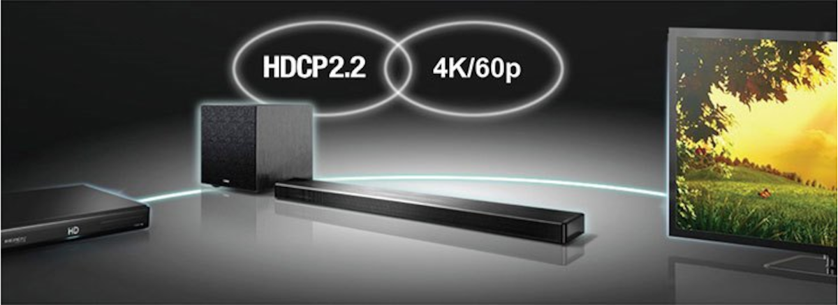 HDMI® Terminals with 4K Ultra HD Support