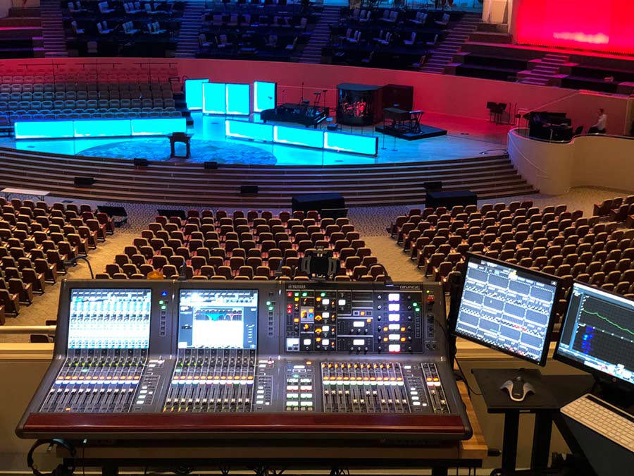 Mega-Baptist Church Upgrades with Dual Yamaha RIVAGE PM10 Digital Audio ...