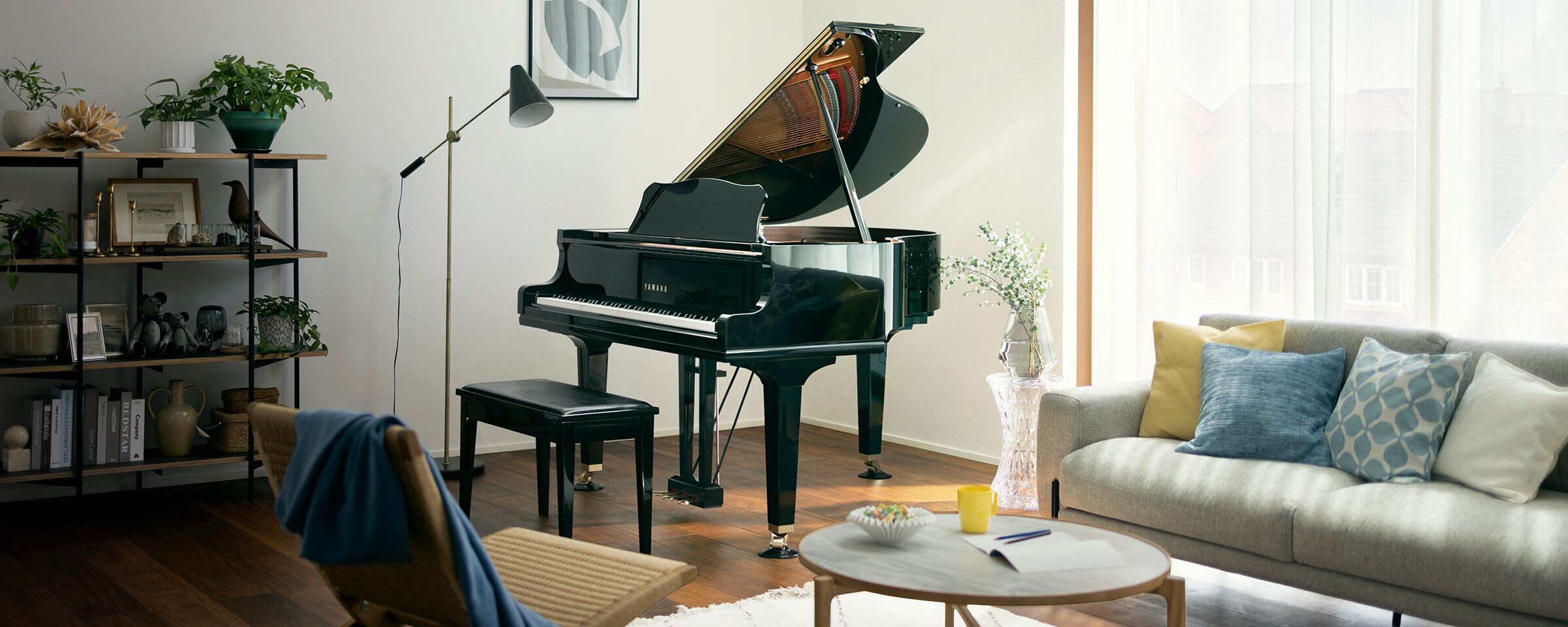 Main visual of GC series, Grand piano