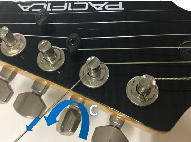 yamaha pacifica locking tuners