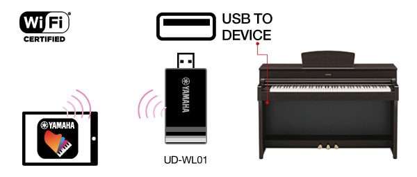 B. Connect wirelessly using Wi-Fi.
