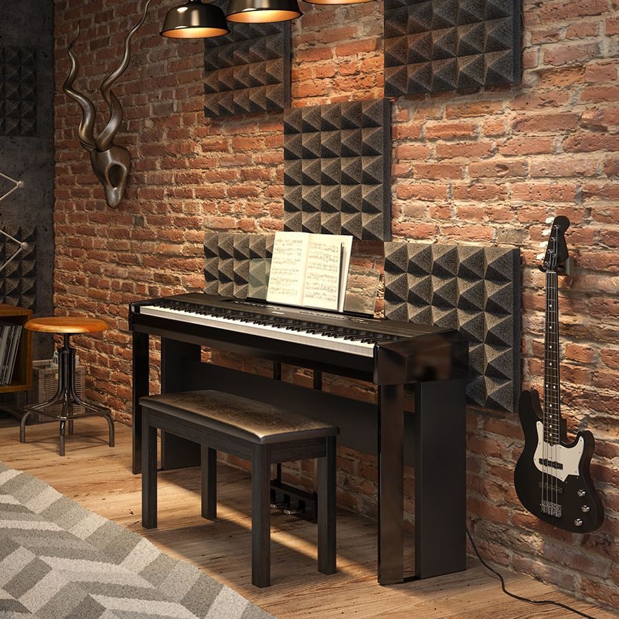 Yamaha Piano numérique à 88 touches avec haut-parleurs P-515