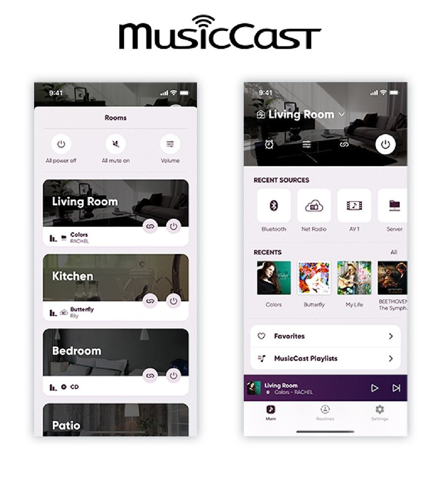 Image showing MusicCast app
