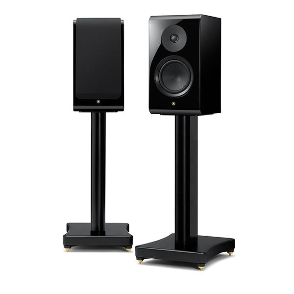 Image of NS-800A speakers on stands.