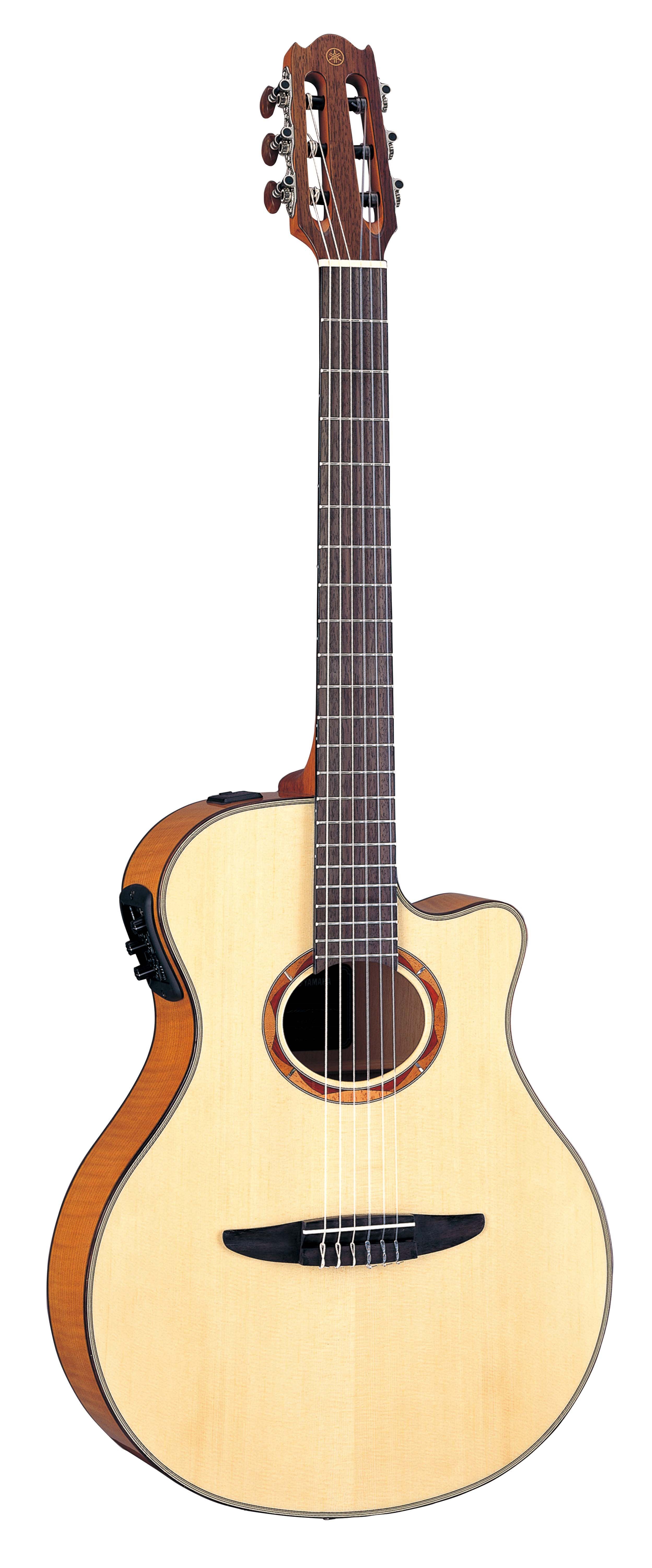 Nylon string acoustic electric outlet guitar