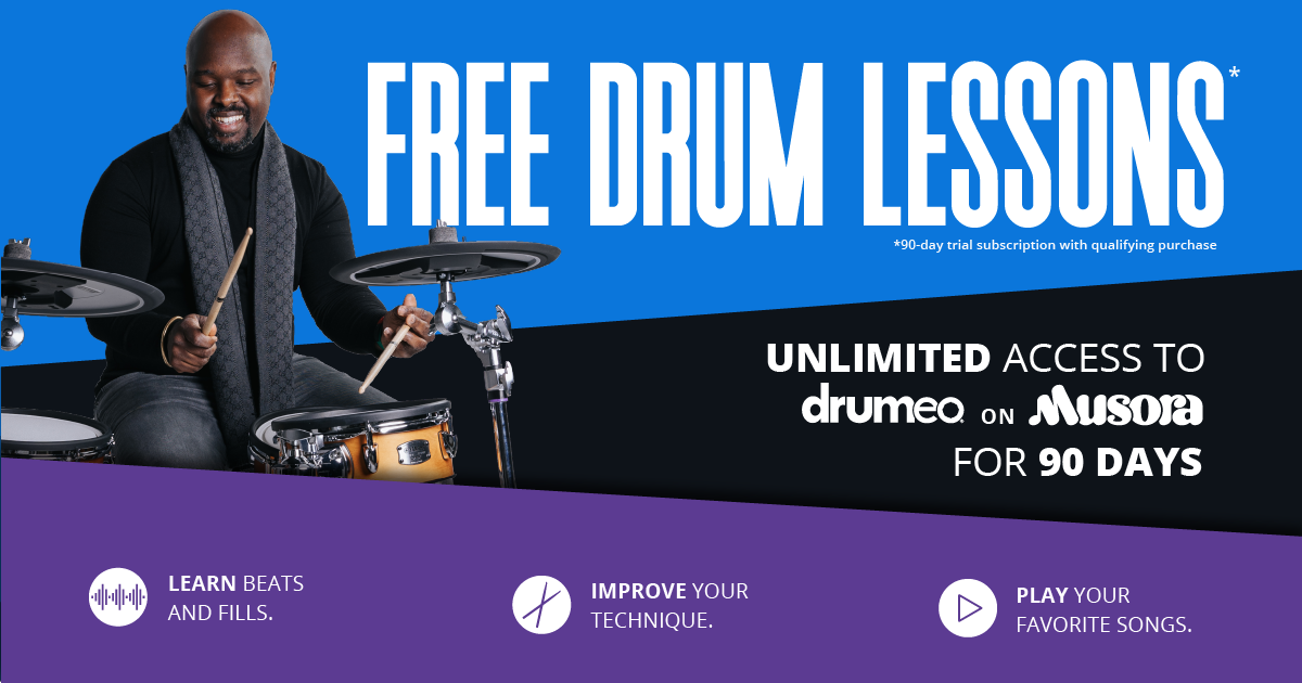 Get a Drumeo 90-day trial membership with qualifying Yamaha ...