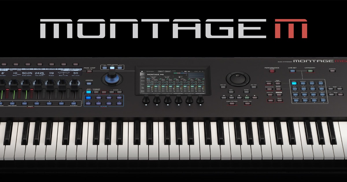 MONTAGE M Synthesizer - Yamaha USA