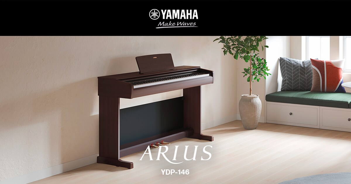 YDP-146 - Specs - ARIUS - Pianos - Musical Instruments - Products