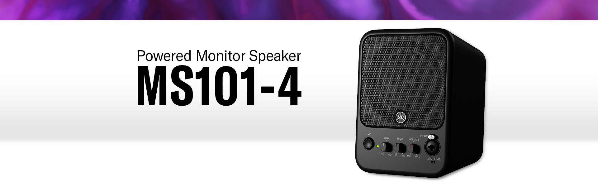 MS101-4 Powered Monitor Speaker - Yamaha USA