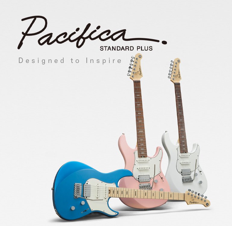Pacifica Standard Plus Electric Guitars - Yamaha USA