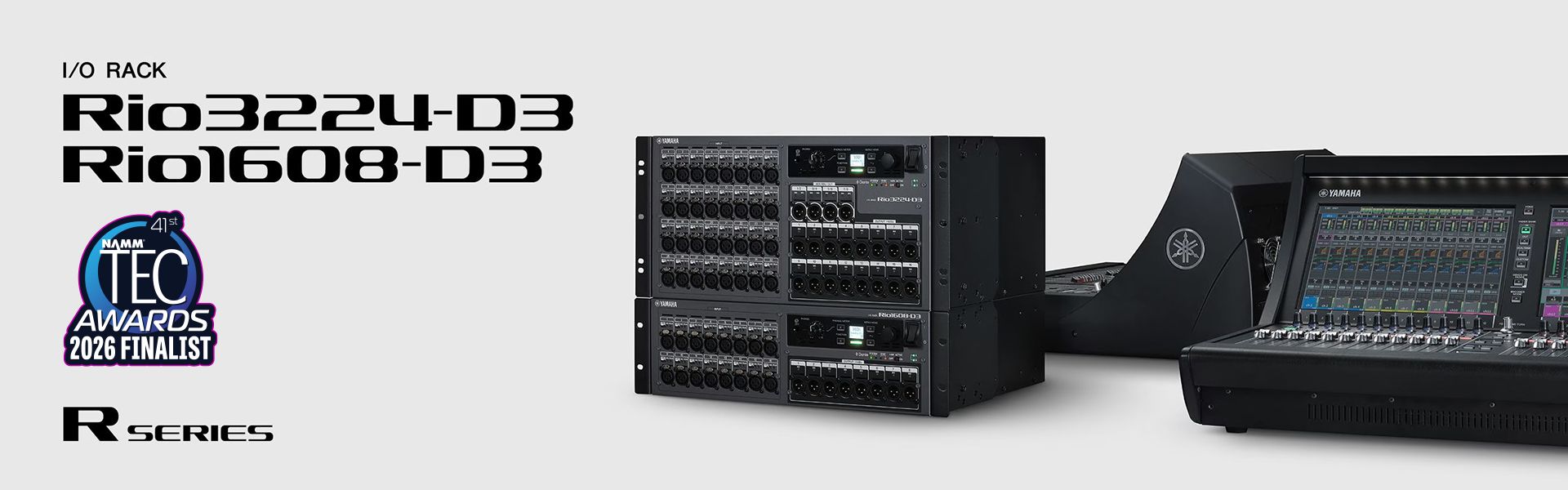 Rio3224-D3 and Rio3224-D3 I/O Racks - Yamaha USA