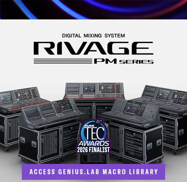 RIVAGE PM Console Mixer Components - Yamaha USA