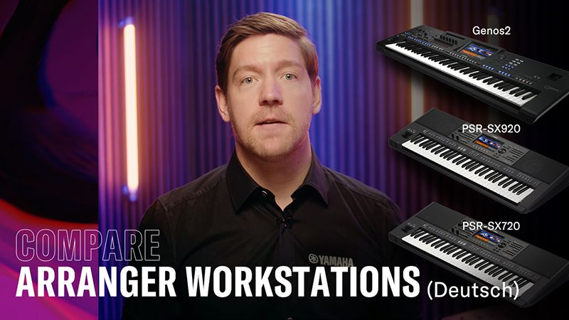 PSR-SX720+ - Overview - Digital and Arranger Workstations