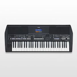 Piano Yamaha PSR-E473 Sensible + Estuche Base metalica, Music Box