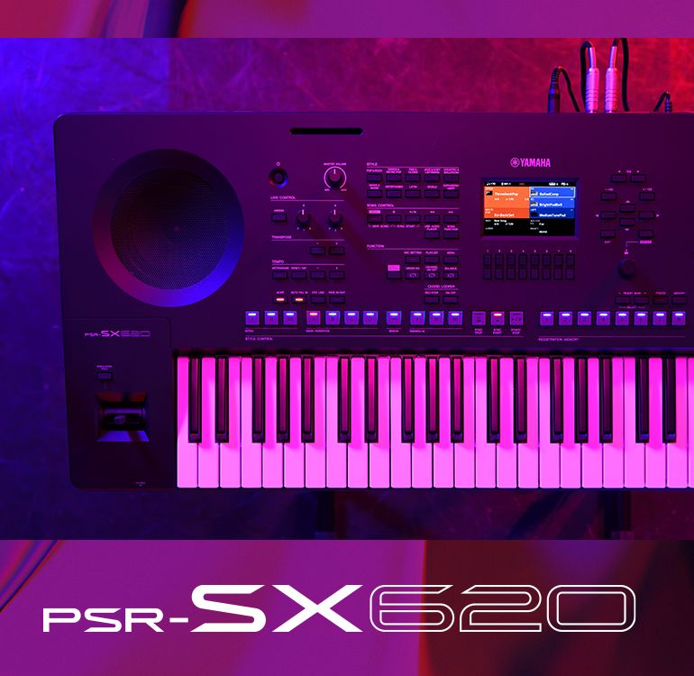PSR-SX620 Arranger Workstation Keyboard - Yamaha USA