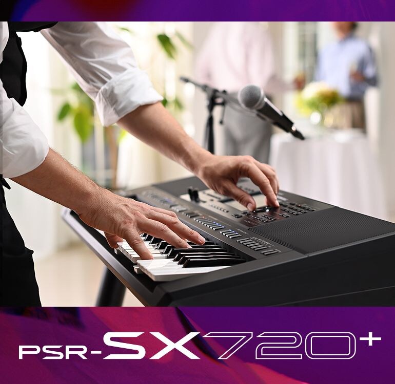 Yamaha Arranger Workstation PSR-SX720+