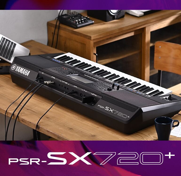 Yamaha Arranger Workstation PSR-SX720+