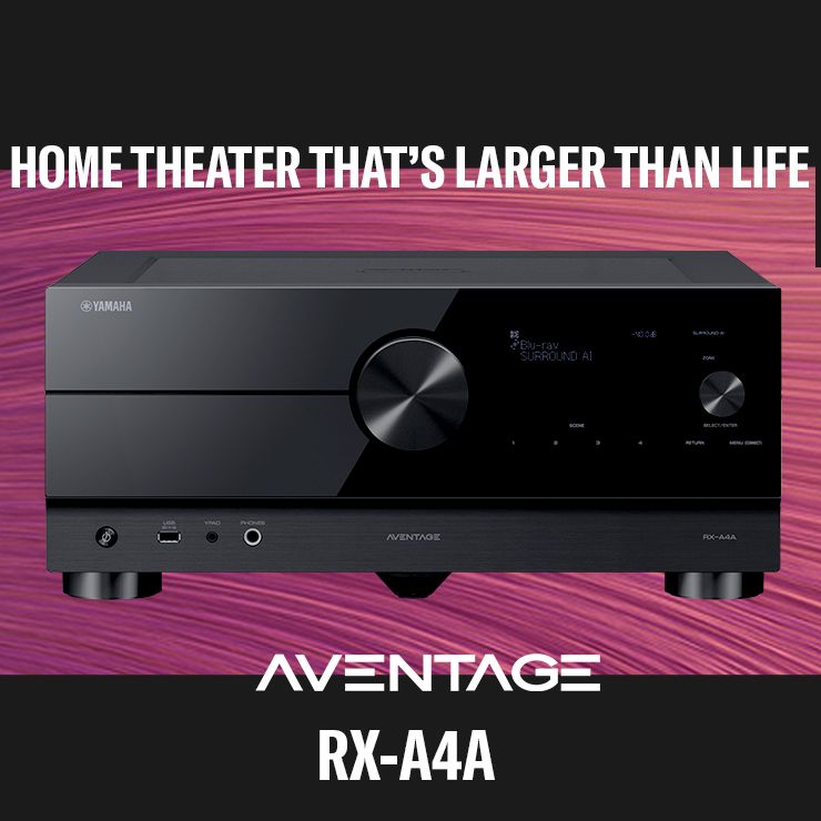 RX A4A AV Receiver, 7.2 Channel & 8K HDMI   Yamaha USA