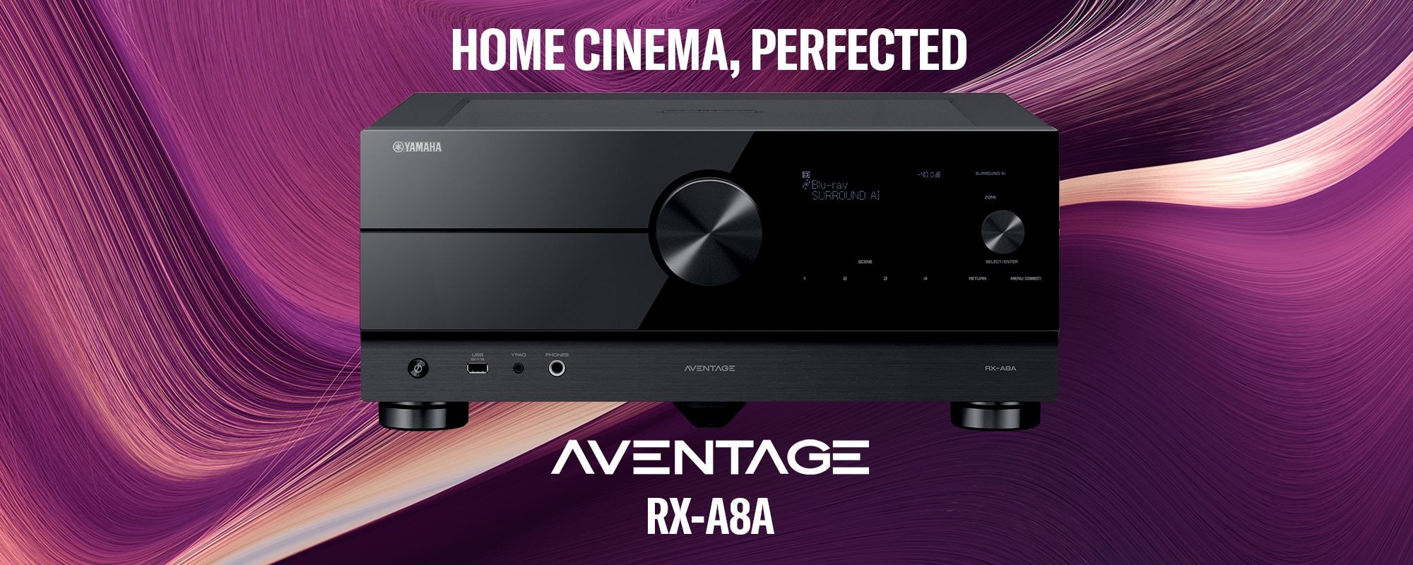 Home Cinema, Perfected - Yamaha AVENTAGE RX-A8A 11.2-Channel AV Receiver with 8K HDMI and …