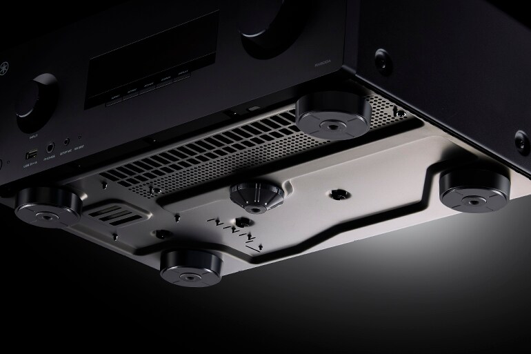 Bottom view of an the RX500A.