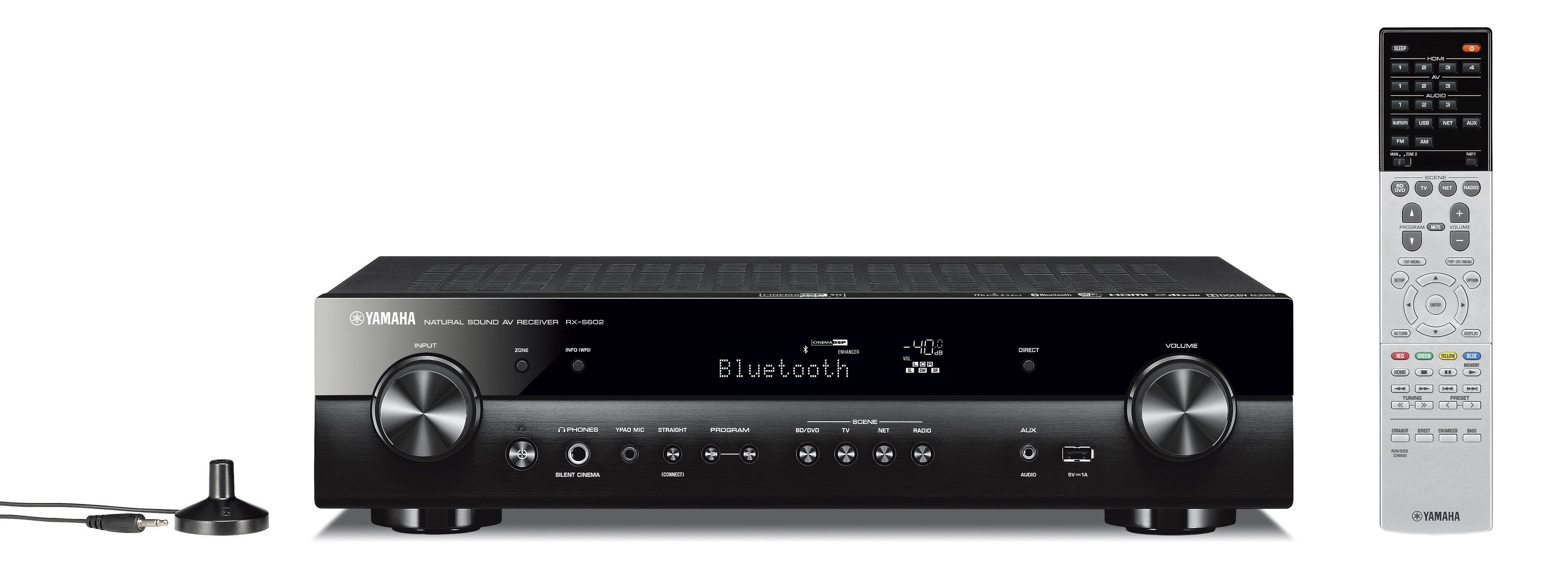 【使用少なめ】YAMAHA AVレシーバー RX-S602ブラック RX-S602 - Overview - AV Receivers - Home Audio - Products - Yamaha USA