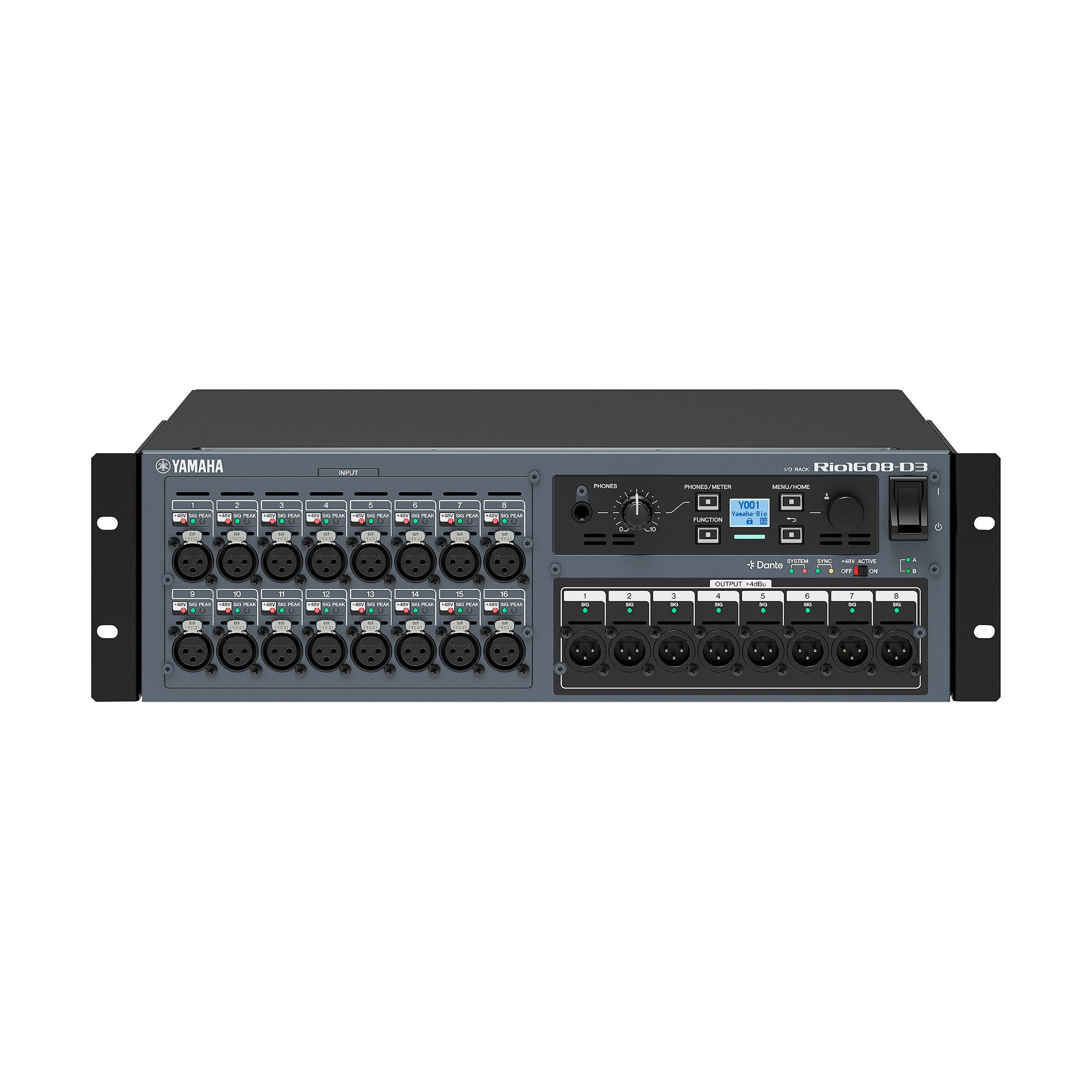 Rio3224-D3 and Rio3224-D3 I/O Racks - Yamaha USA