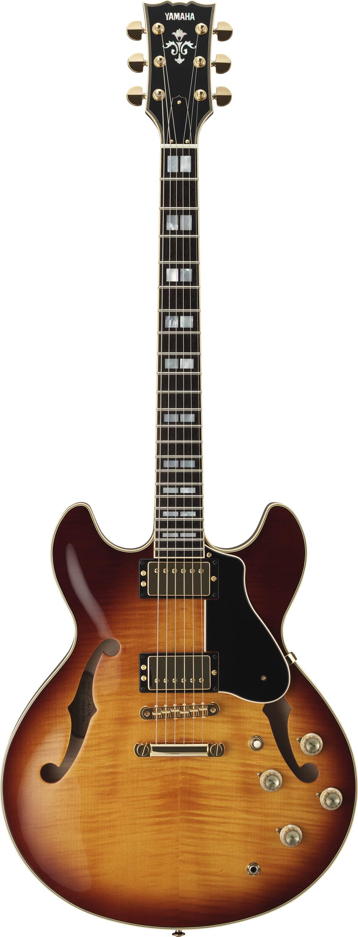 Yamaha hollow store guitar